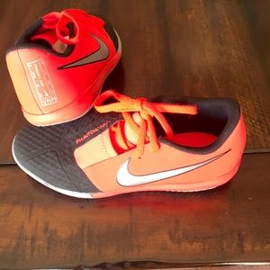 Nike Phantom Venom Coral Colored Soccer Shoes